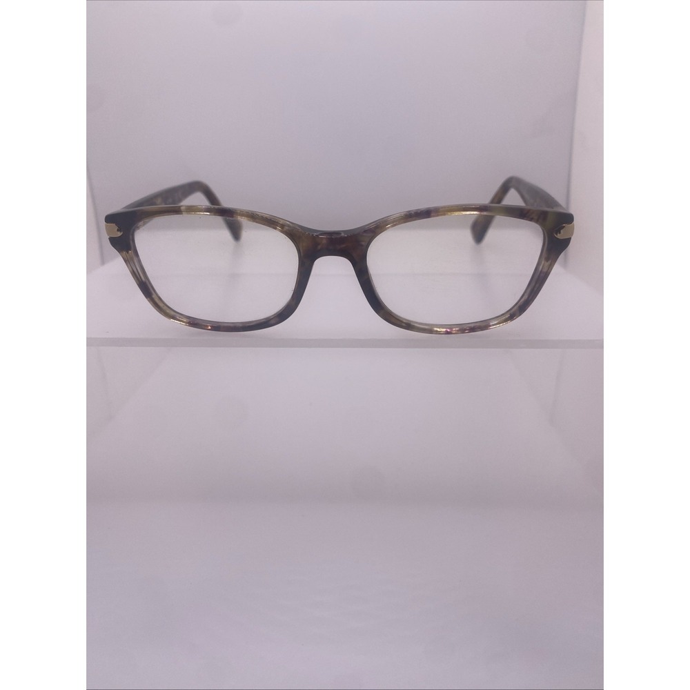 Coach Eyeglasses Women FRAMES ONLY HC 6065 49-17-135 Confetti Light Brown 402